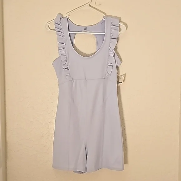🎉HP NWT Free People Movement Ruffle Me Up One-piece Shortie - Size  L - Picture 8 of 17